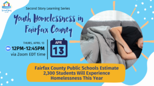 Flyer about a Learning Series on youth homelessness in FC