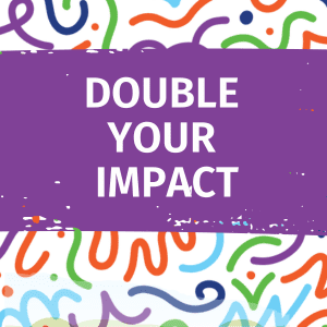 Double Your Impact Graphic